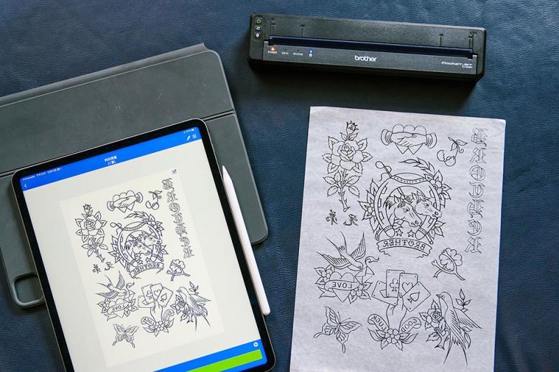 刺青用掃描器行動掃描PI-863
