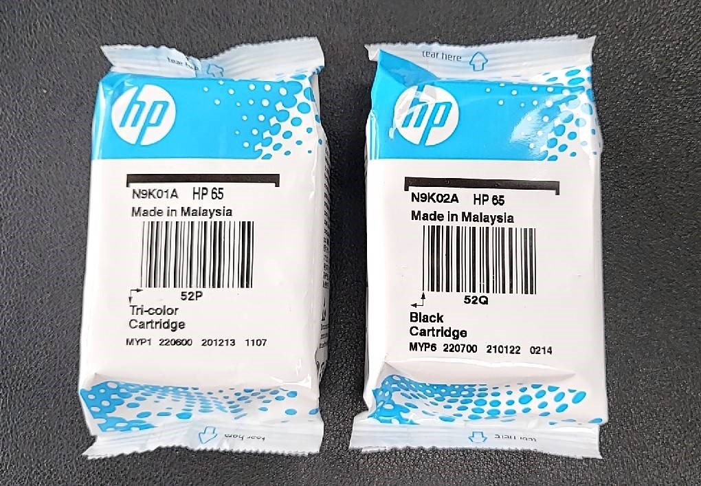 HP 65黑 65彩原廠墨水匣