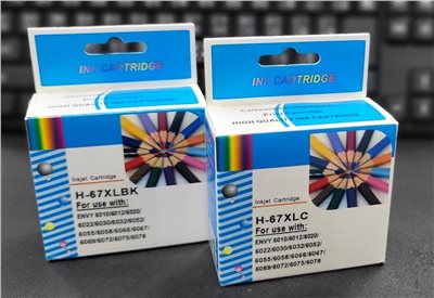 HP 67XL黑 67XL彩副廠墨水匣 67號墨水匣