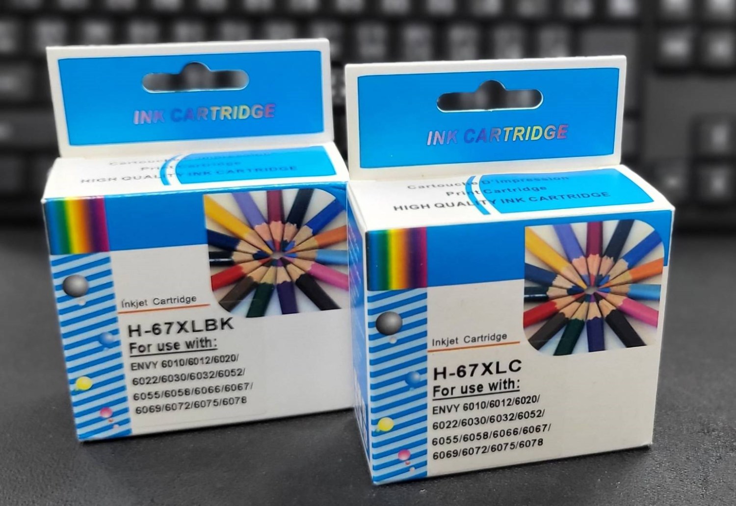 HP 67XL黑 67XL彩副廠墨水匣 67號墨水匣